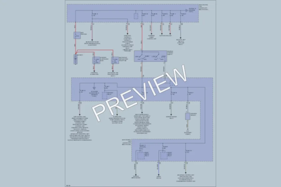 2012 Smart fortwo Power Distribution wiring diagram preview