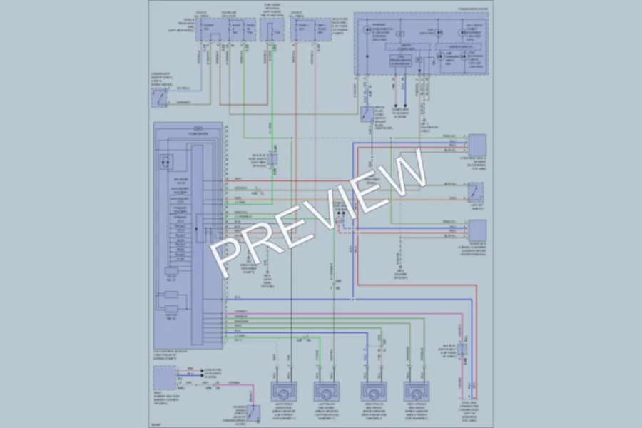 2012 Subaru Forester Anti Lock Brakes wiring diagram preview