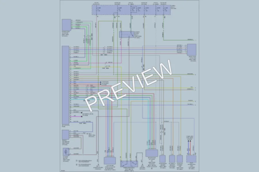 2012 Subaru 2.0L Eng Air Conditioning wiring diagram preview