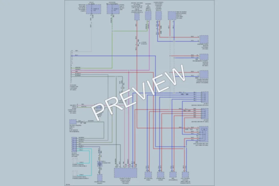 2012 Subaru 2.0L Eng Computer Data Lines wiring diagram preview