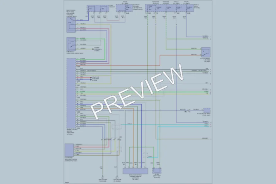 2012 Subaru 2.0L Eng Cruise Control wiring diagram preview
