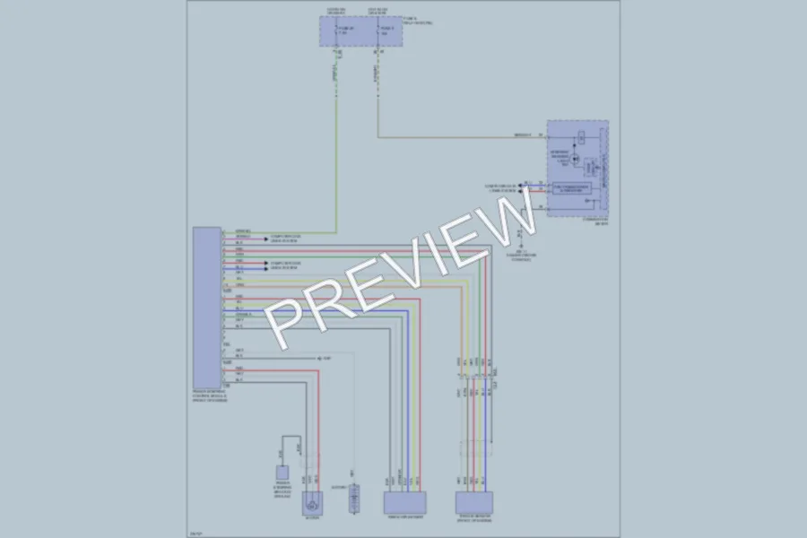 2012 Subaru 2.0L Eng Electronic Power Steering wiring diagram preview