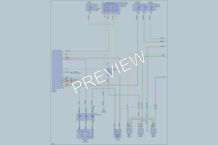 2012 Subaru 2.0L Eng Transmission wiring diagram preview