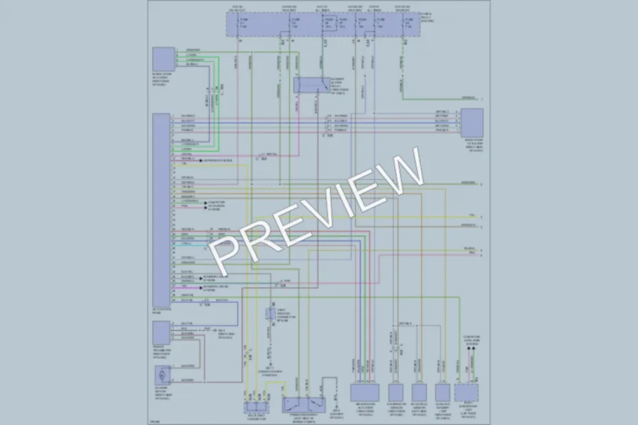 2012 Subaru 2.5L Eng Air Conditioning wiring diagram preview