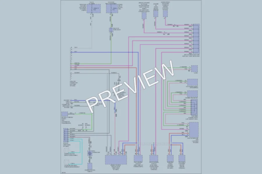 2012 Subaru 2.5L Eng Computer Data Lines wiring diagram preview