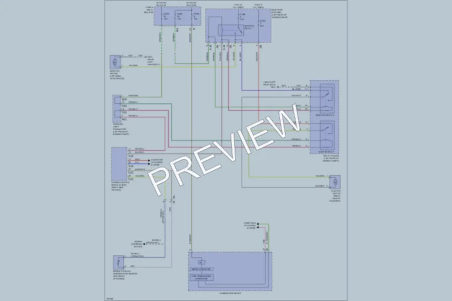 2012 Subaru 2.5L Eng Cooling Fan wiring diagram preview