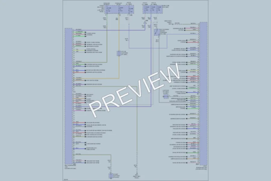 2012 Subaru Legacy Body Control Modules wiring diagram preview