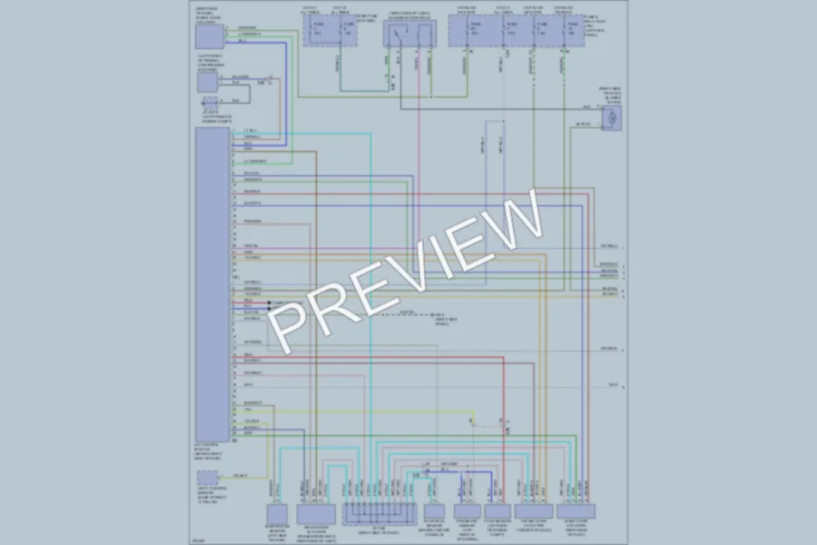 2012 Subaru Outback Air Conditioning wiring diagram preview