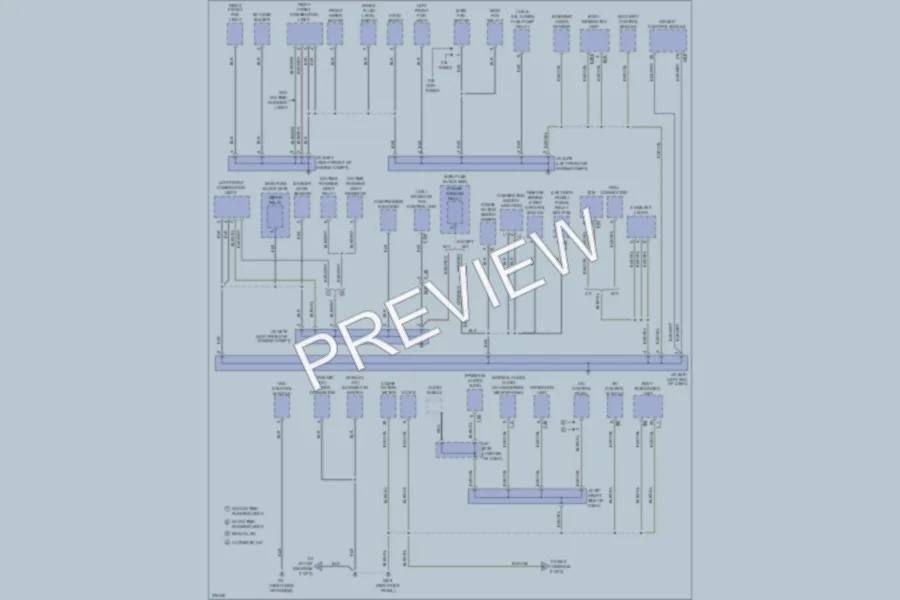 2012 Subaru Outback Ground Distribution wiring diagram preview