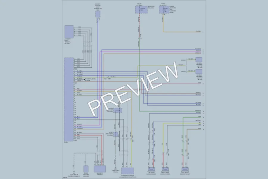 2012 Subaru Outback Radio wiring diagram preview