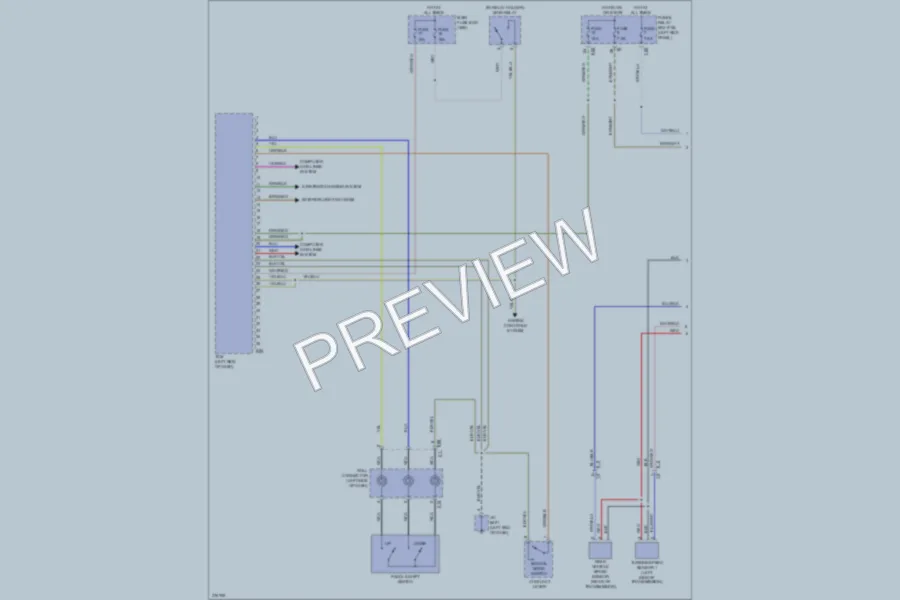 2012 Subaru Outback Transmission wiring diagram preview