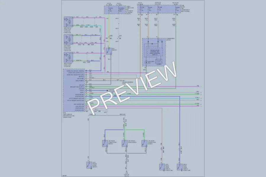 2012 Suzuki Equator Anti Theft wiring diagram preview