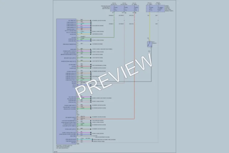 2012 Suzuki Equator Body Control Modules wiring diagram preview
