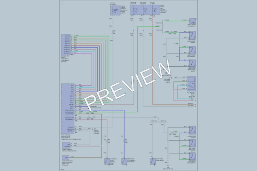 2012 Suzuki Equator Headlights wiring diagram preview