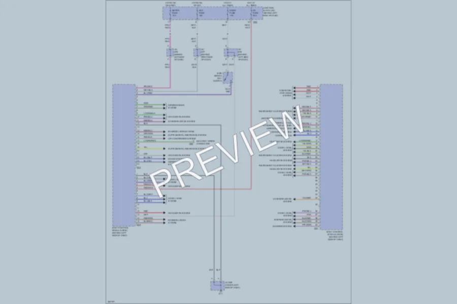2012 Suzuki GrandVitara Body Control Modules wiring diagram preview