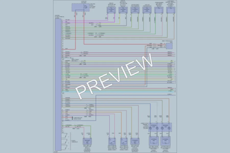 2012 Suzuki Kizashi Supplemental Restraints wiring diagram preview