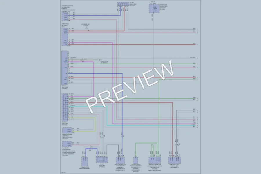 2012 Toyota 4Runner Computer Data Lines wiring diagram preview