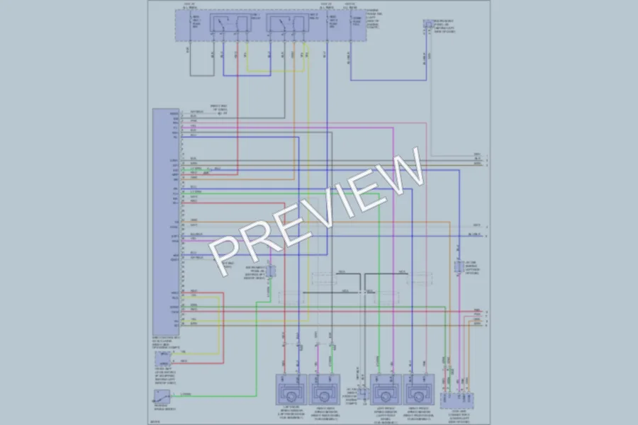 2012 Toyota Avalon Anti Lock Brakes wiring diagram preview