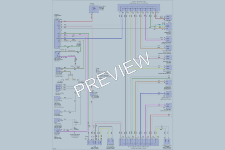 2012 Toyota Camry Computer Data Lines wiring diagram preview