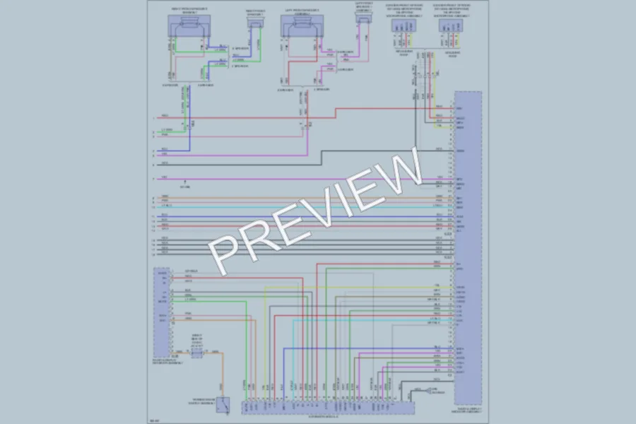 2012 Toyota Corolla Radio wiring diagram preview