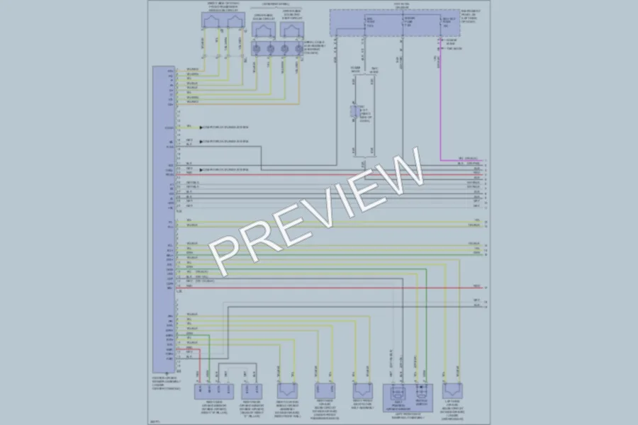 2012 Toyota Corolla Supplemental Restraints wiring diagram preview