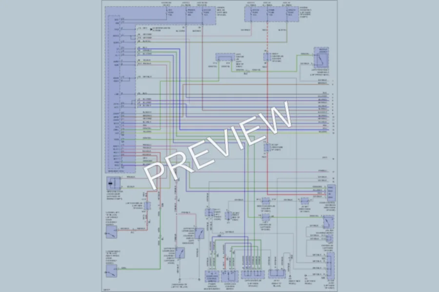 2012 Toyota FJCruiser Anti Theft wiring diagram preview