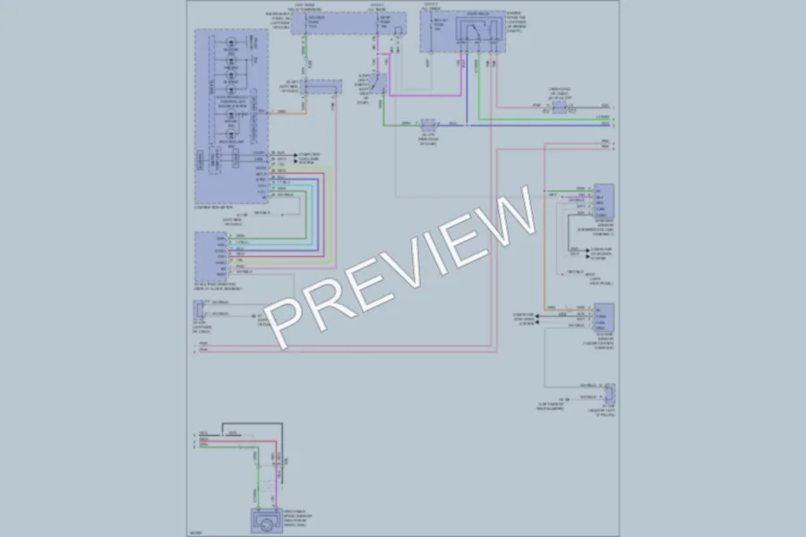 2012 Toyota Highlander Anti Lock Brakes wiring diagram preview