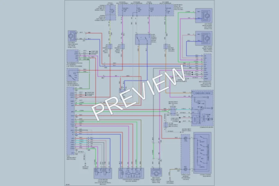 2012 Toyota HighlanderHybrid Cruise Control wiring diagram preview
