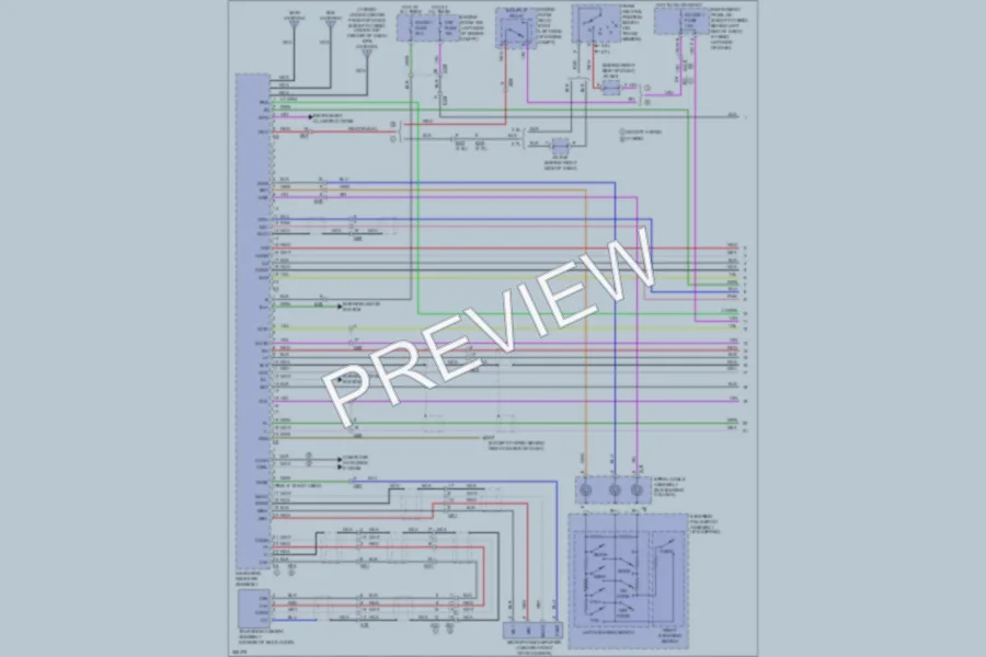 2012 Toyota HighlanderHybrid Radio wiring diagram preview