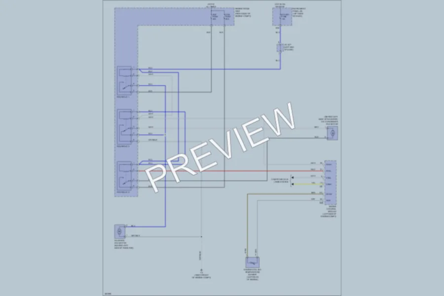 2012 Toyota RAV4 Cooling Fan wiring diagram preview