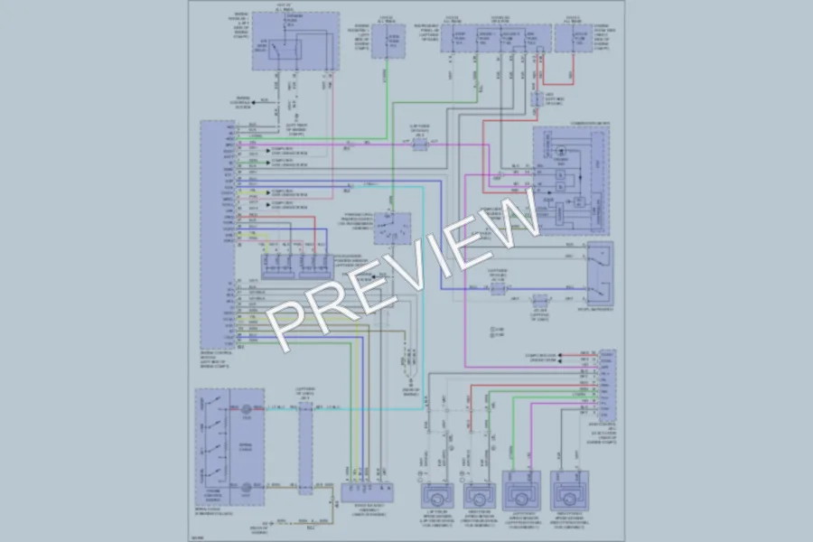 2012 Toyota RAV4 Cruise Control wiring diagram preview