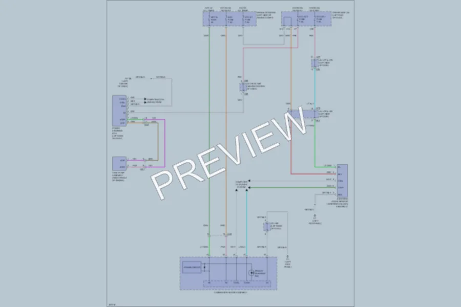 2012 Toyota Sequoia Electronic Power Steering wiring diagram preview