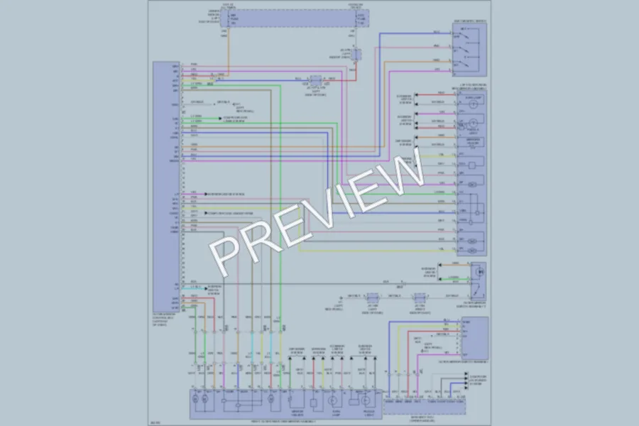 2012 Toyota Sequoia Memory Systems wiring diagram preview