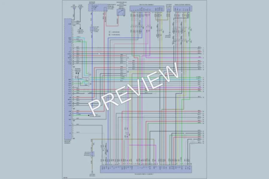 2012 Toyota Sienna Navigation wiring diagram preview