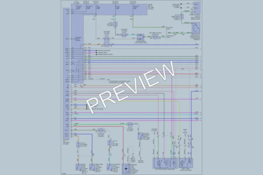 2012 Toyota Tundra Anti Theft wiring diagram preview