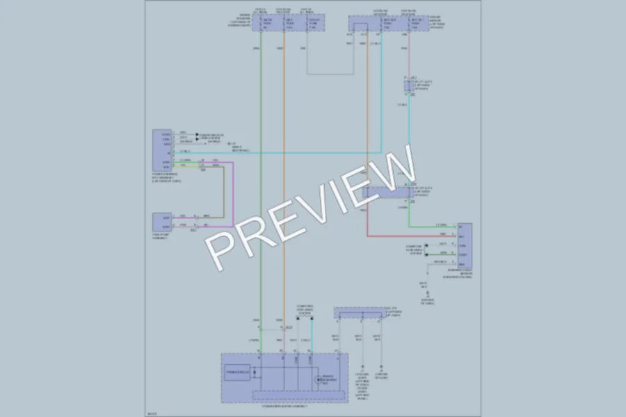 2012 Toyota Tundra Electronic Power Steering wiring diagram preview