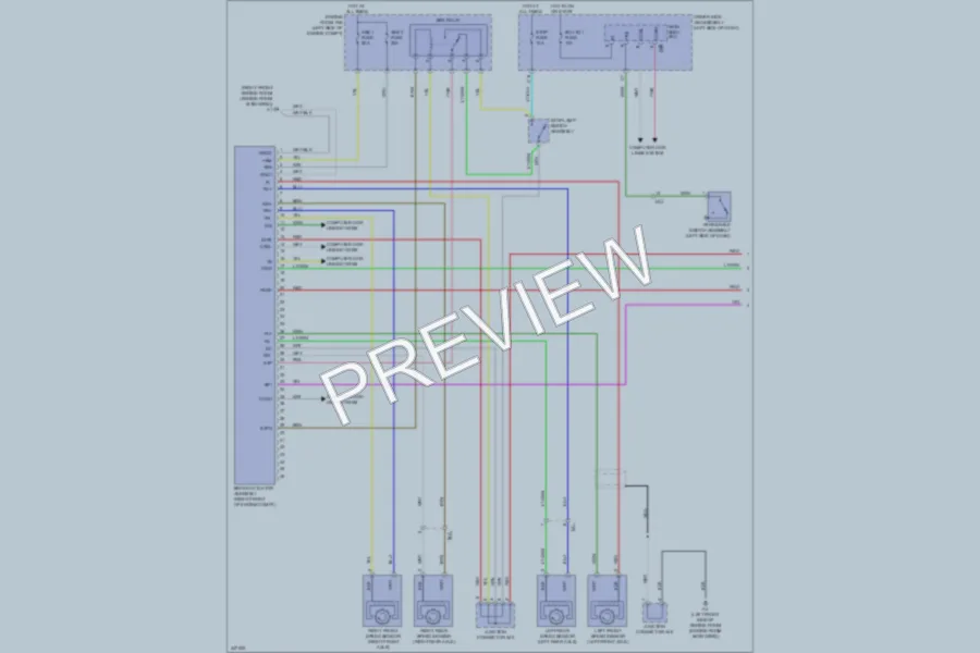 2012 Toyota Venza Anti Lock Brakes wiring diagram preview