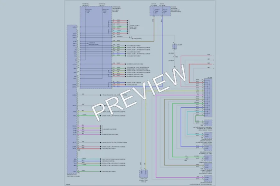 2012 Toyota Venza Body Control Modules wiring diagram preview