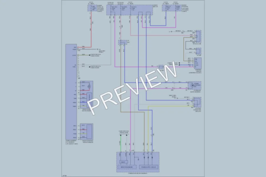 2012 Toyota Venza Electronic Power Steering wiring diagram preview