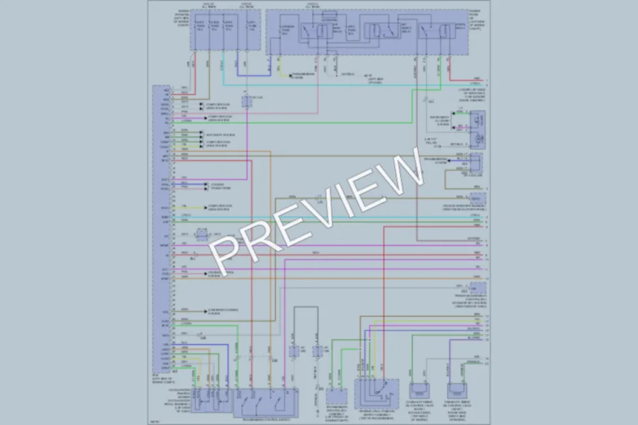 2012 Toyota Venza Engine Performance wiring diagram preview