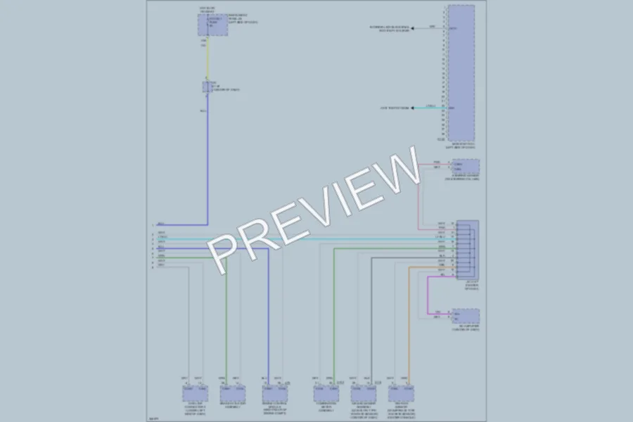 2012 Toyota Yaris Body Control Modules wiring diagram preview
