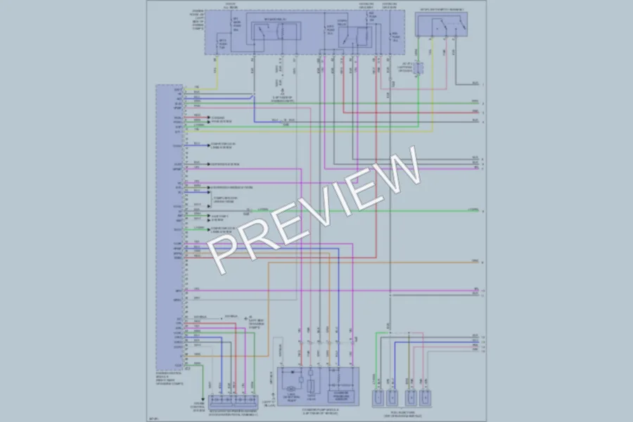 2012 Toyota Yaris Engine Performance wiring diagram preview