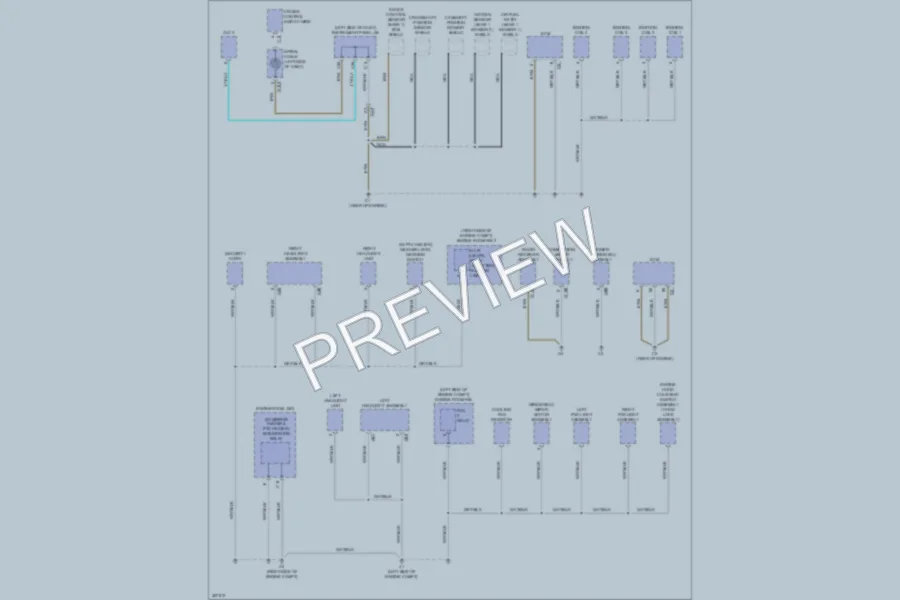 2012 Toyota Yaris Ground Distribution wiring diagram preview