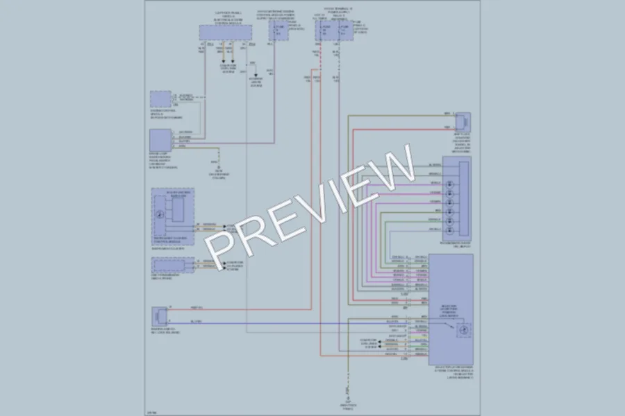 2012 Volkswagen Beetle Shift Interlock wiring diagram preview