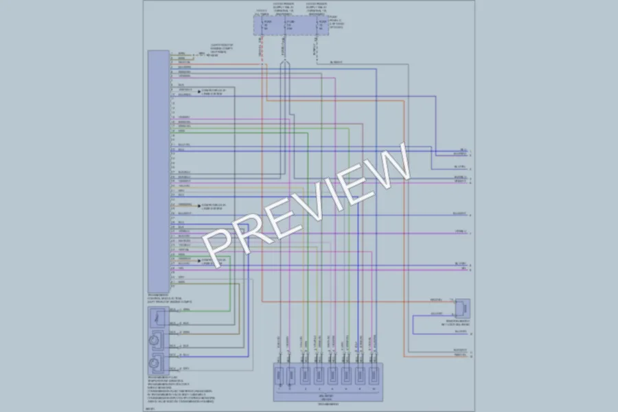 2012 Volkswagen Beetle Transmission wiring diagram preview