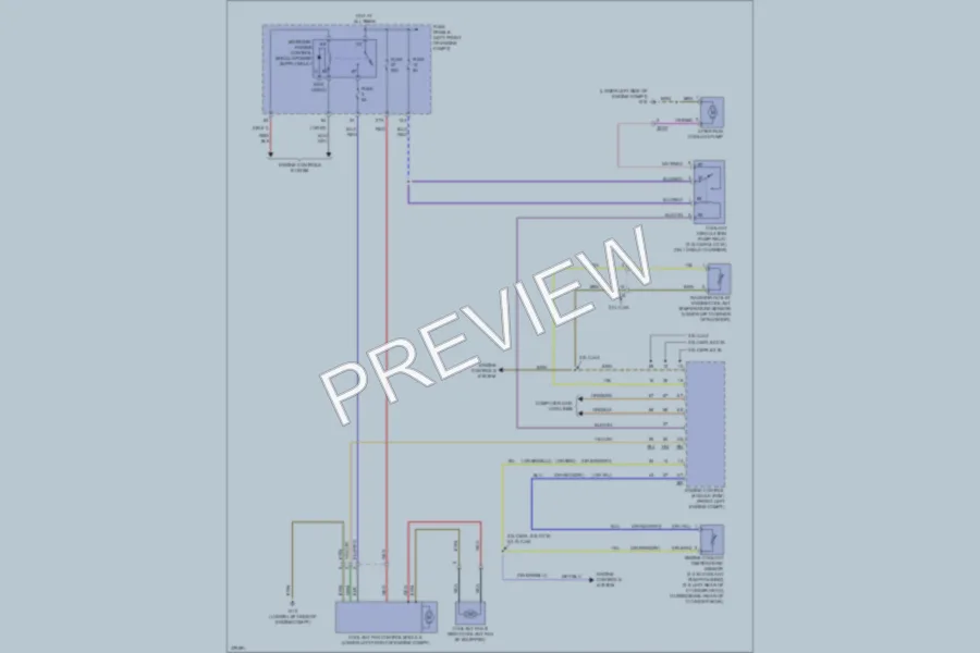 2012 Volkswagen 4D Sedan Cooling Fan wiring diagram preview