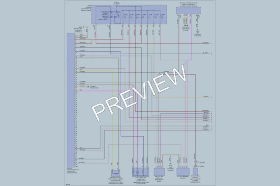 2012 Volkswagen 4D Sedan Engine Performance wiring diagram preview