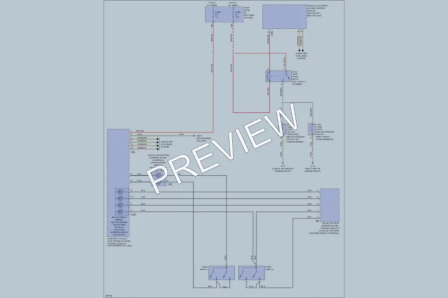 2012 Volkswagen 4D Sedan Horn wiring diagram preview