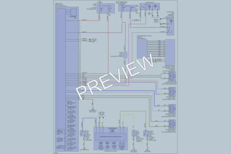 2012 Volkswagen 4D Wagon Anti Lock Brakes wiring diagram preview