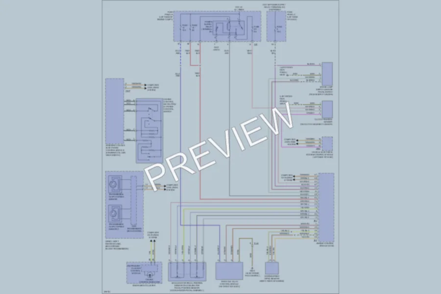 2012 Volkswagen 4D Wagon Cruise Control wiring diagram preview